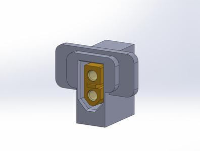 XT60 connector support for power wheels cars