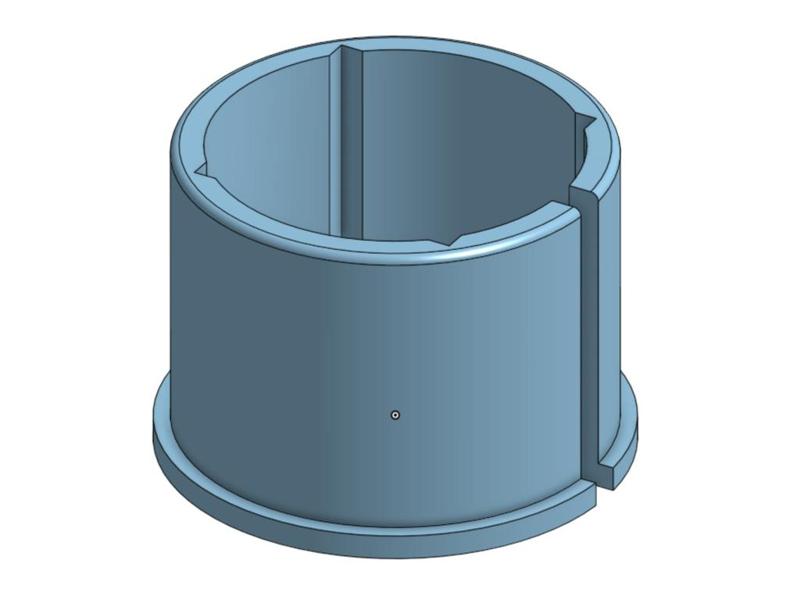 Adapter ring for mounting Compressed FAC Laser Module for 3018 CNC to Genmitsu Saintsmart 3018-PROVer φ52mm Aluminum Spindle Holder