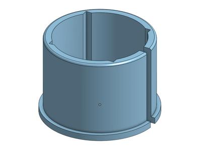 Adapter ring for mounting Compressed FAC Laser Module for 3018 CNC to Genmitsu Saintsmart 3018-PROVer φ52mm Aluminum Spindle Holder