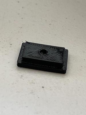 led light box wire grommet 21mm x 13mm fills larger rectangle holes
