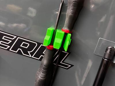 Modular Magnetic Screwdriver Organiser