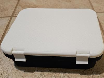 Basic strorage box with latches