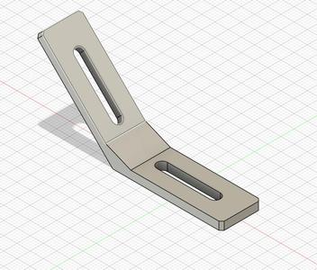 135 Degree Angular Bracket