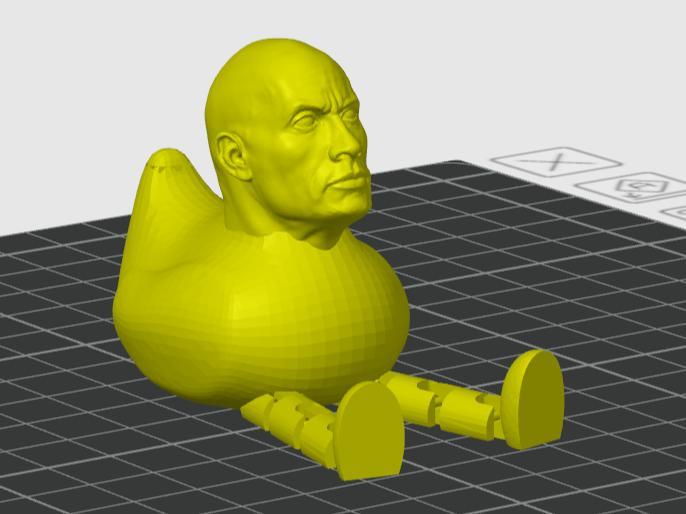 Articulated Rock Duck