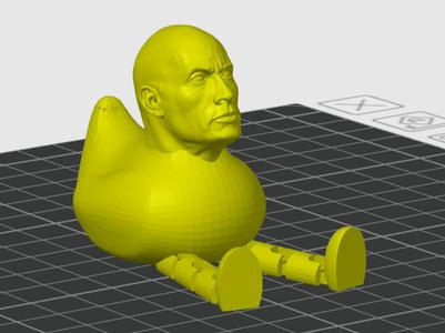 Articulated Rock Duck