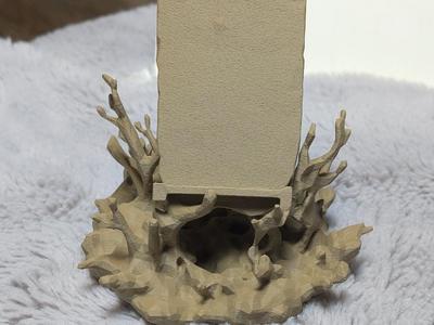 Coral Themed Phone Holder
