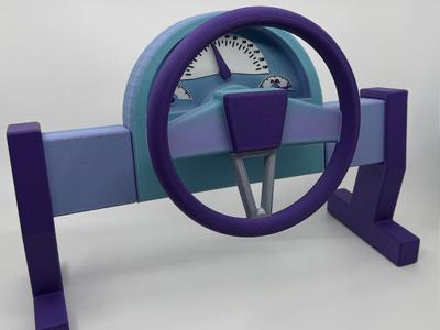 Steering Wheel and Console Toy