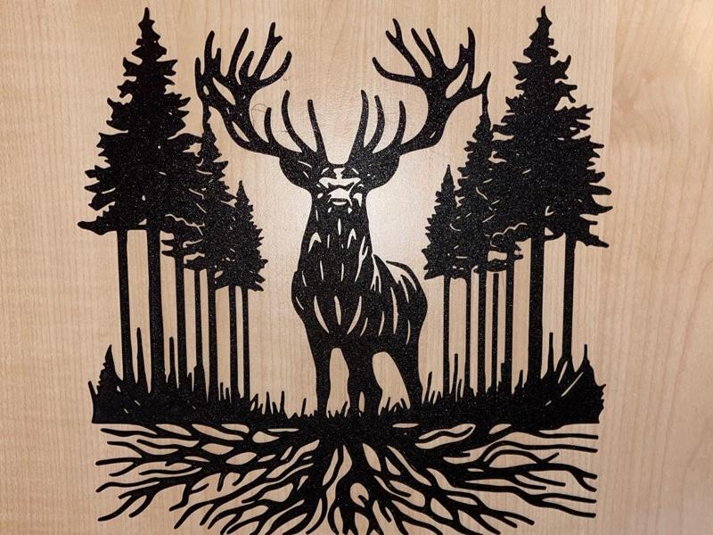 Forest Deer Wall Decor