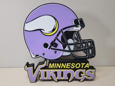 Minnesota Vikings Wall or Desk Display
