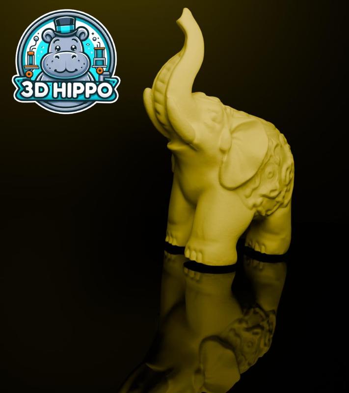Wooden carved Elephant #2