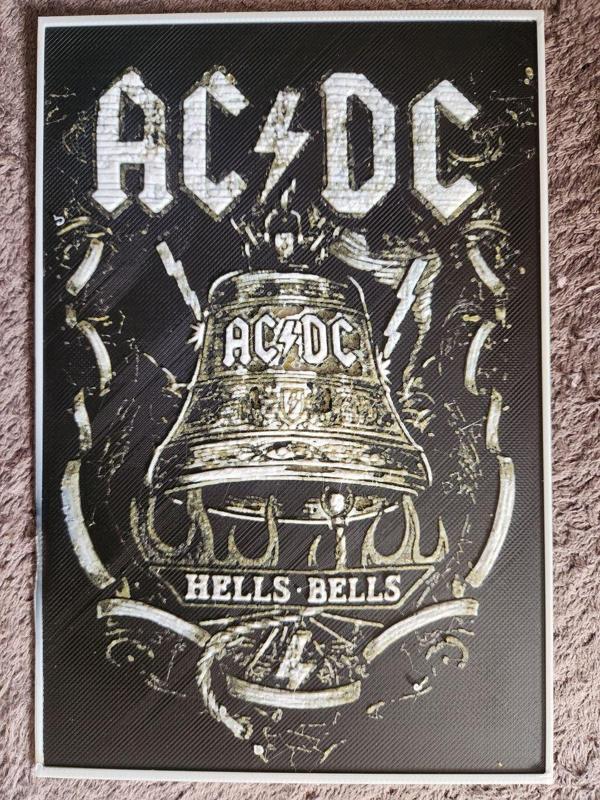 AC/DC Hells Bells - HueForge
