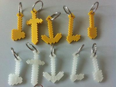 Keychain Minecraft Tools