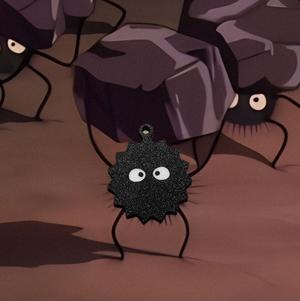 Soot Spirt Keychain- Ghibli Studio Spirited Away 