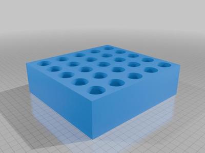 7/8" Bullet reloading die holder