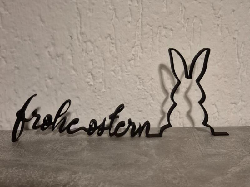 Frohe Ostern Deko