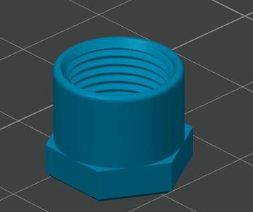 1/4 inch female cap fuel pressure relief cap