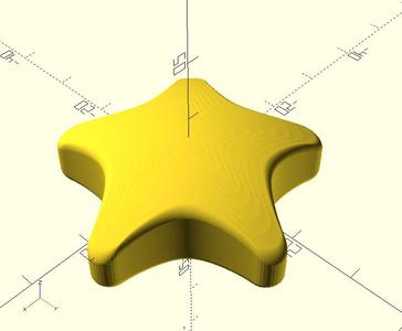 Rounded Scalloped Handle