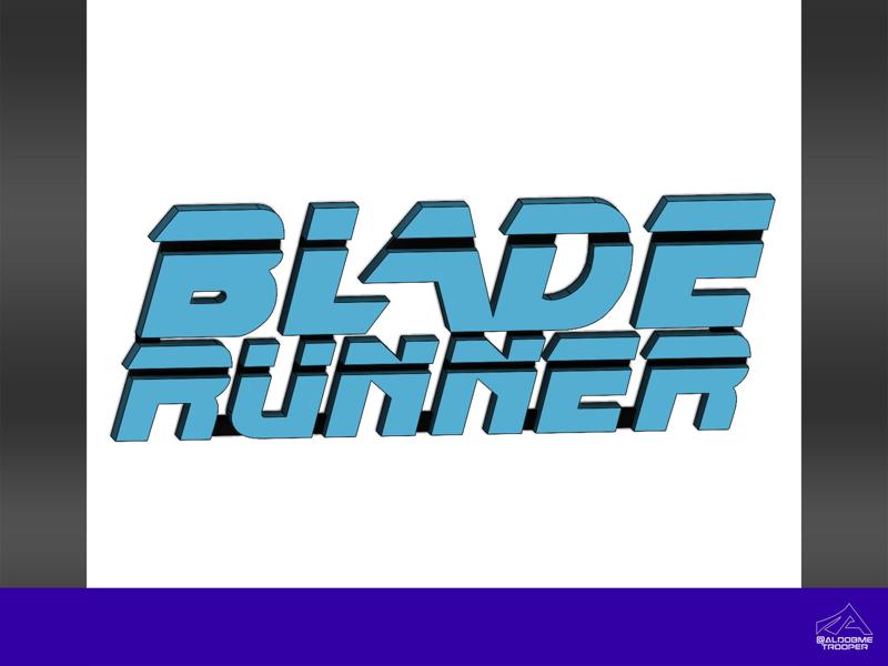 Blade Runner 3D logo