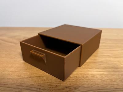 Small locking drawer