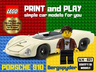 LEGO Porsche 910 Bergspyder 1967