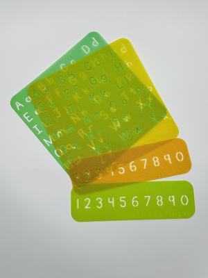Handwriting Helper Stencil