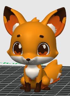 Cute Fox Figure
