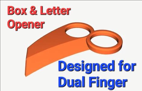 (2 Finger) Box Opener With 3 Versions