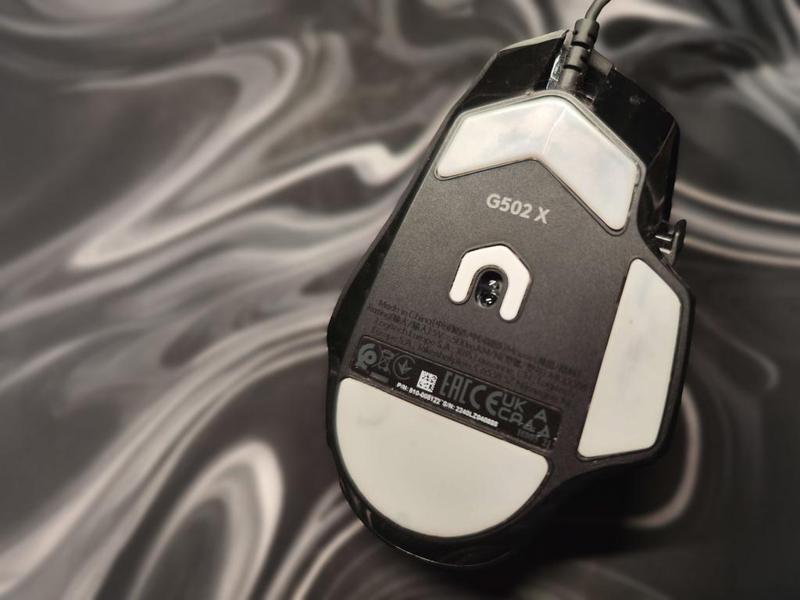 Logitech G502X mouse skates