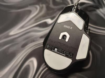 Logitech G502X mouse skates