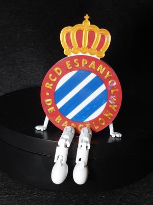 RCD Espanyol de Barcelona shield with flexi legs