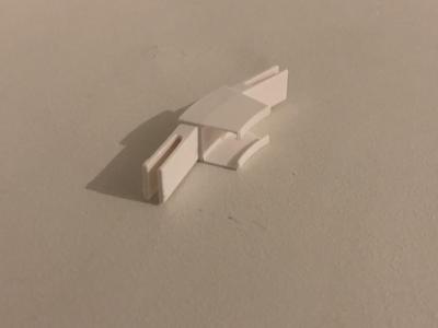 Ikea VIGA vertical angle section