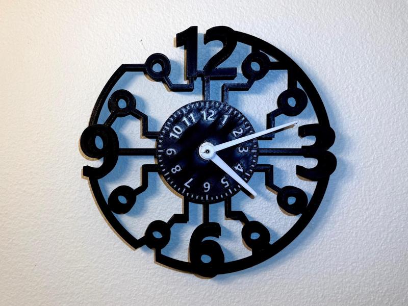 Large Numbers Clock