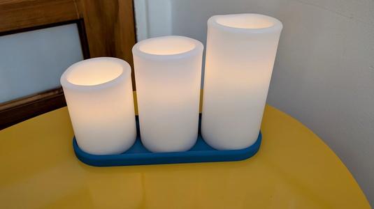 IKEA LED Candle Tray (ÄDELLÖVTRÄD)