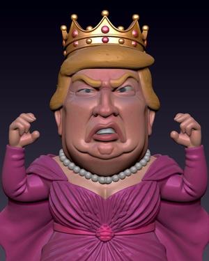 No Kings Day commemorative STATUE!