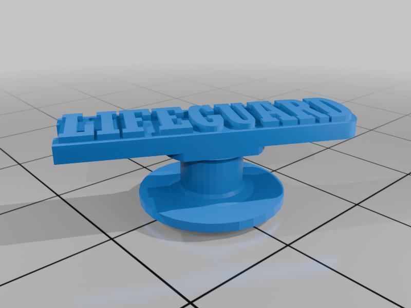 Lifegaurd Croc Jibbitz