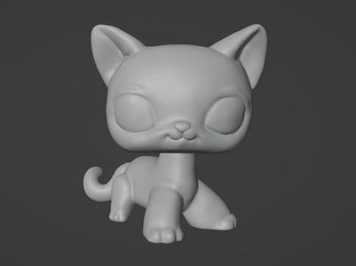 LPS Shorthair Cat