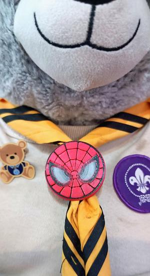 Spider-Man Neckerchief Slide - Pasapañuelo