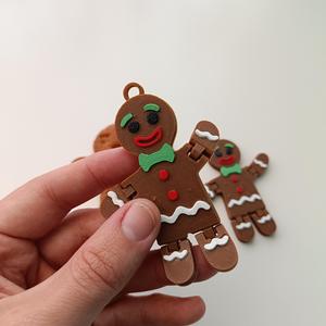 Flexi Gingerbread Man Tree Decoration