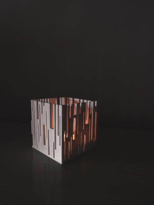 citycube | candle holder