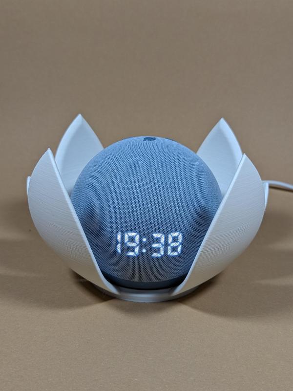 Echo Dot Lotus Dock