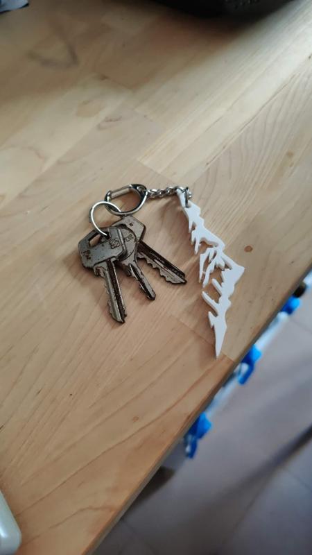 Climbing kaychain