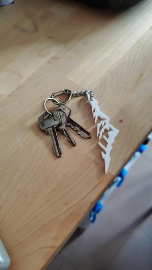 Climbing kaychain