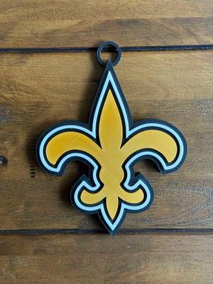 New Orleans Saints Oversized Necklace, Pendant