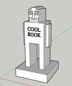 ROOK chess piece custom