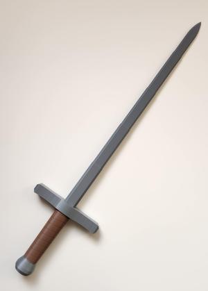 Telescoping Arming Sword with a replaceable blade