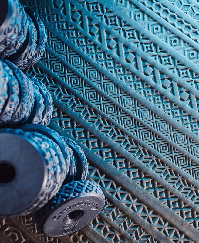 Stamp Wheels for Clay — Geometric Patterns