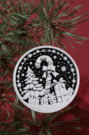 Christmas Candy Cane Decoration