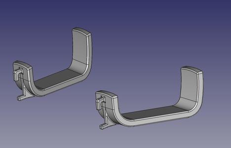 Skadis holder for Creative Stage Air V2 speaker