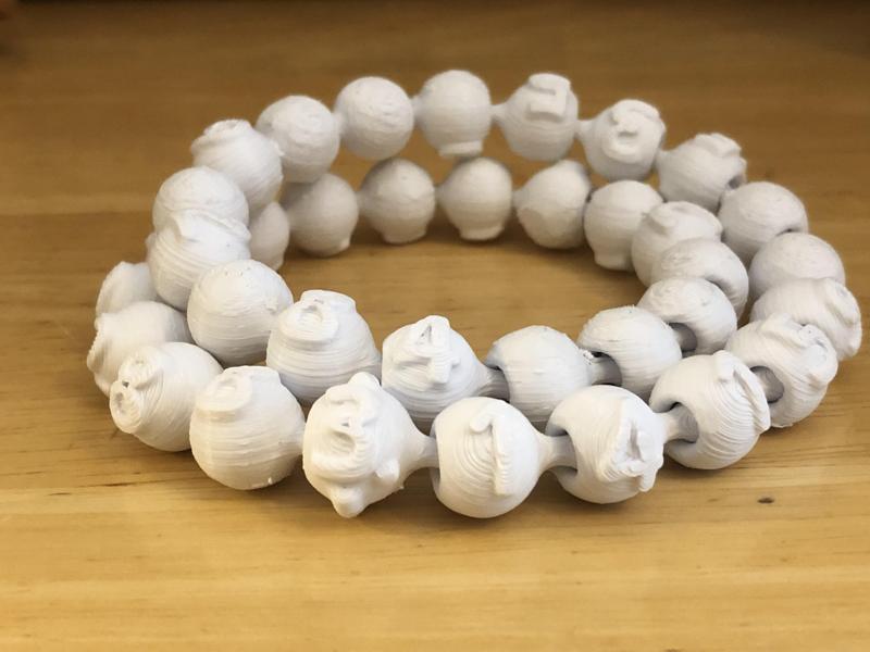Pi Meditation Beads