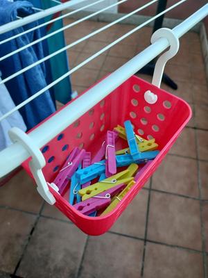 Cesta pinzas ropa